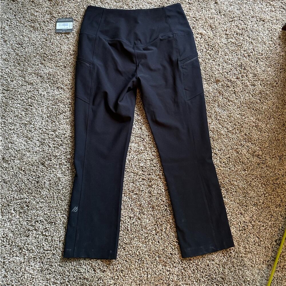 Eddie Bauer Black Trail Tight Capri Leggings NWT Women’s Small - Picture 3 of 6